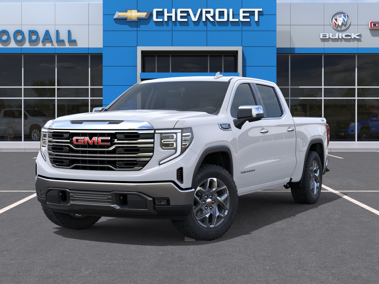 New 2026 Summit White GMC SLT image 6