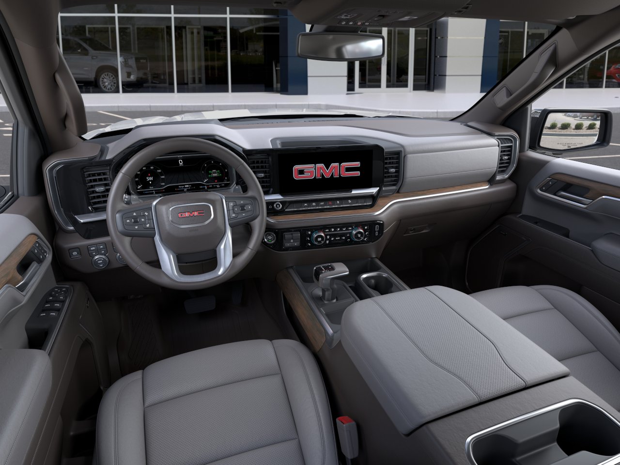 New 2026 Glacier White Tricoat GMC SLT image 15