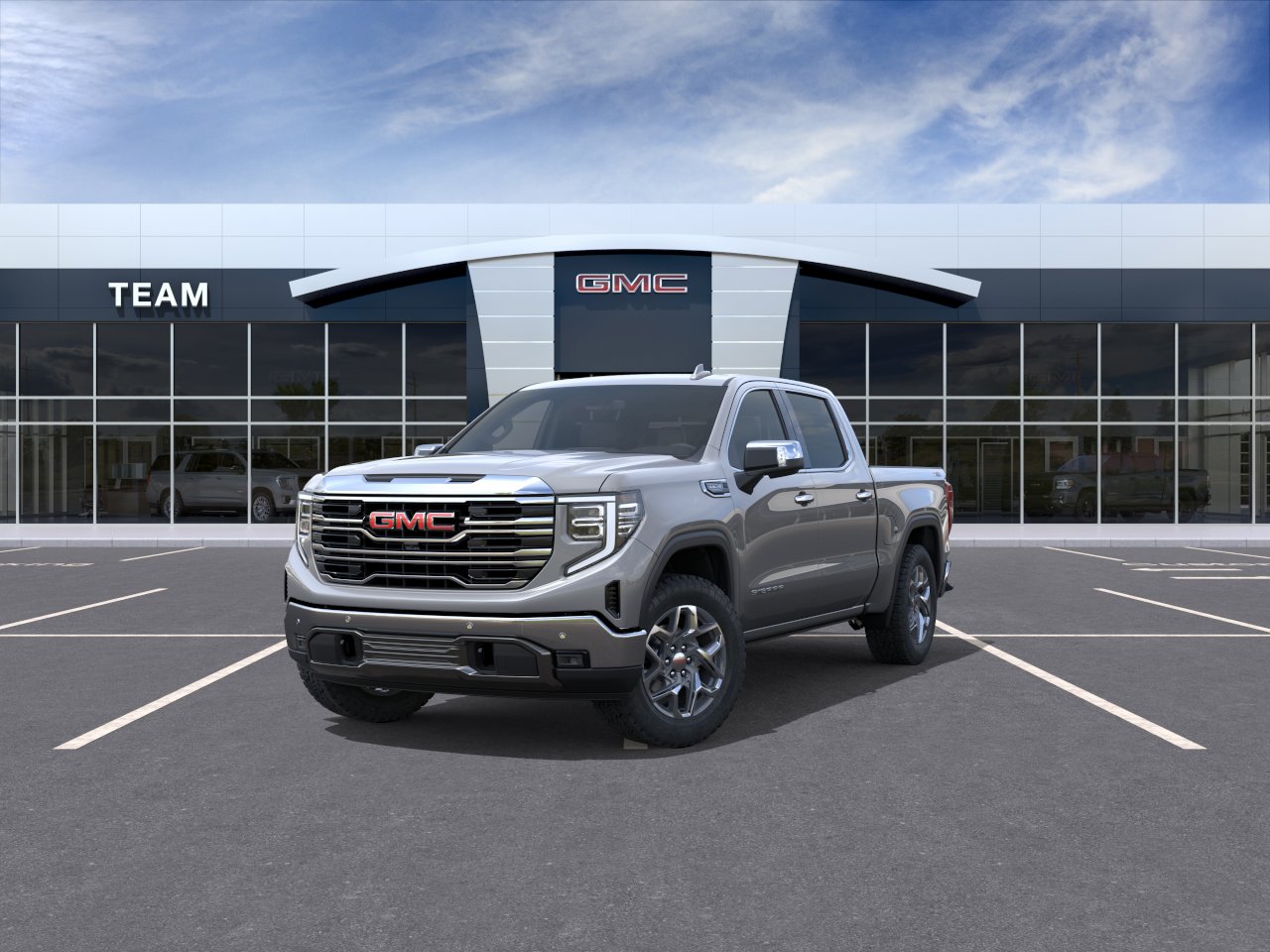 New 2026 Sterling Metallic GMC SLT image 32