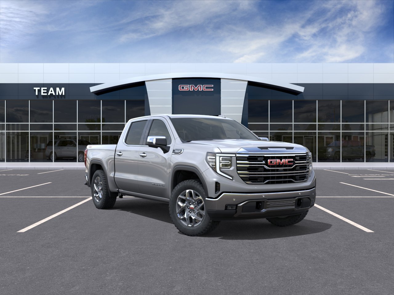 New 2026 Sterling Metallic GMC SLT image 25