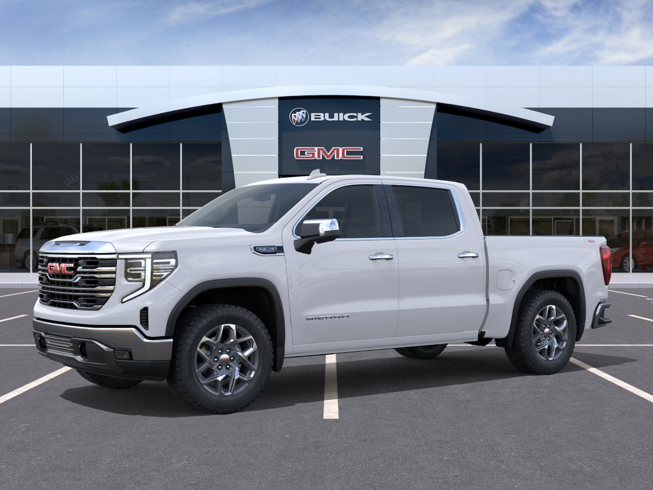New 2026 Summit White GMC SLT image 26