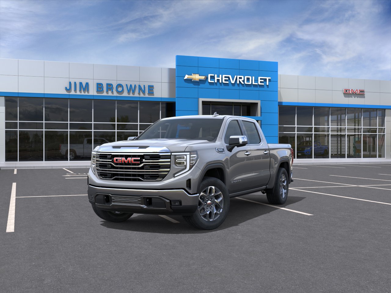 New 2026 Sterling Metallic GMC SLT image 33