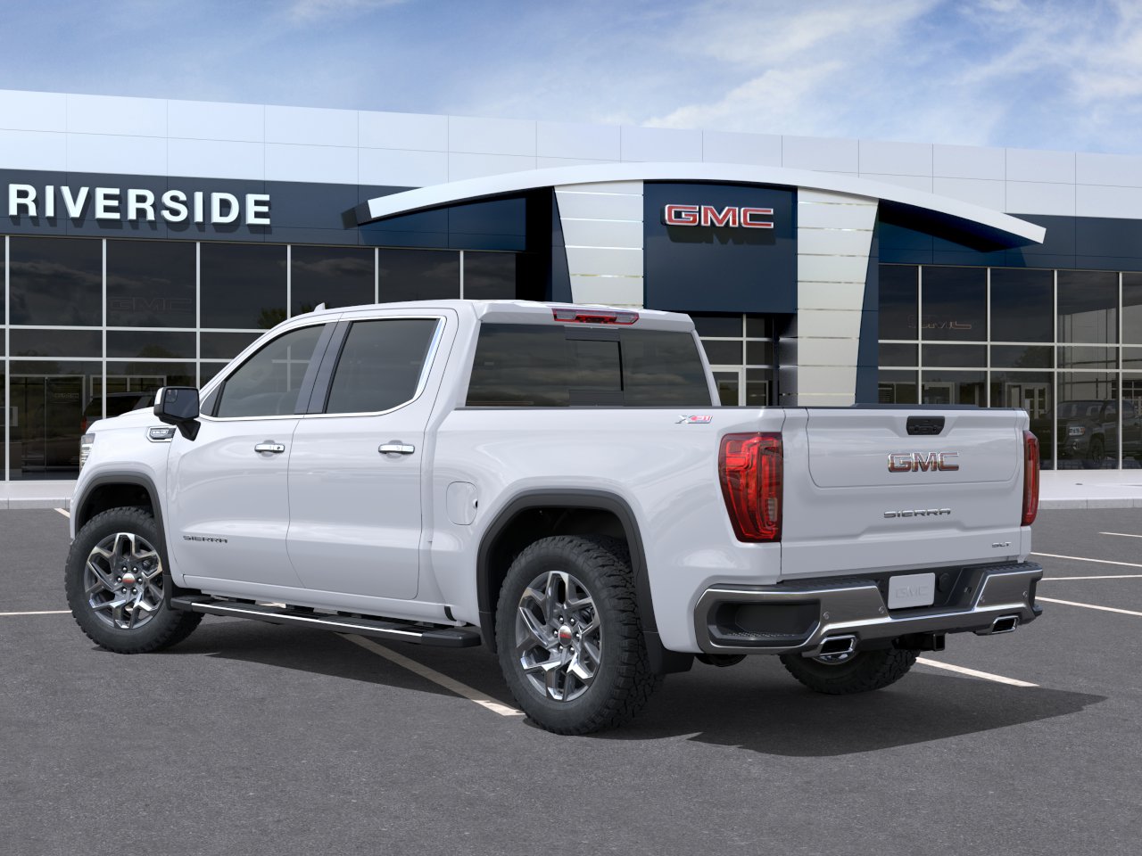 New 2026 Summit White GMC SLT image 3