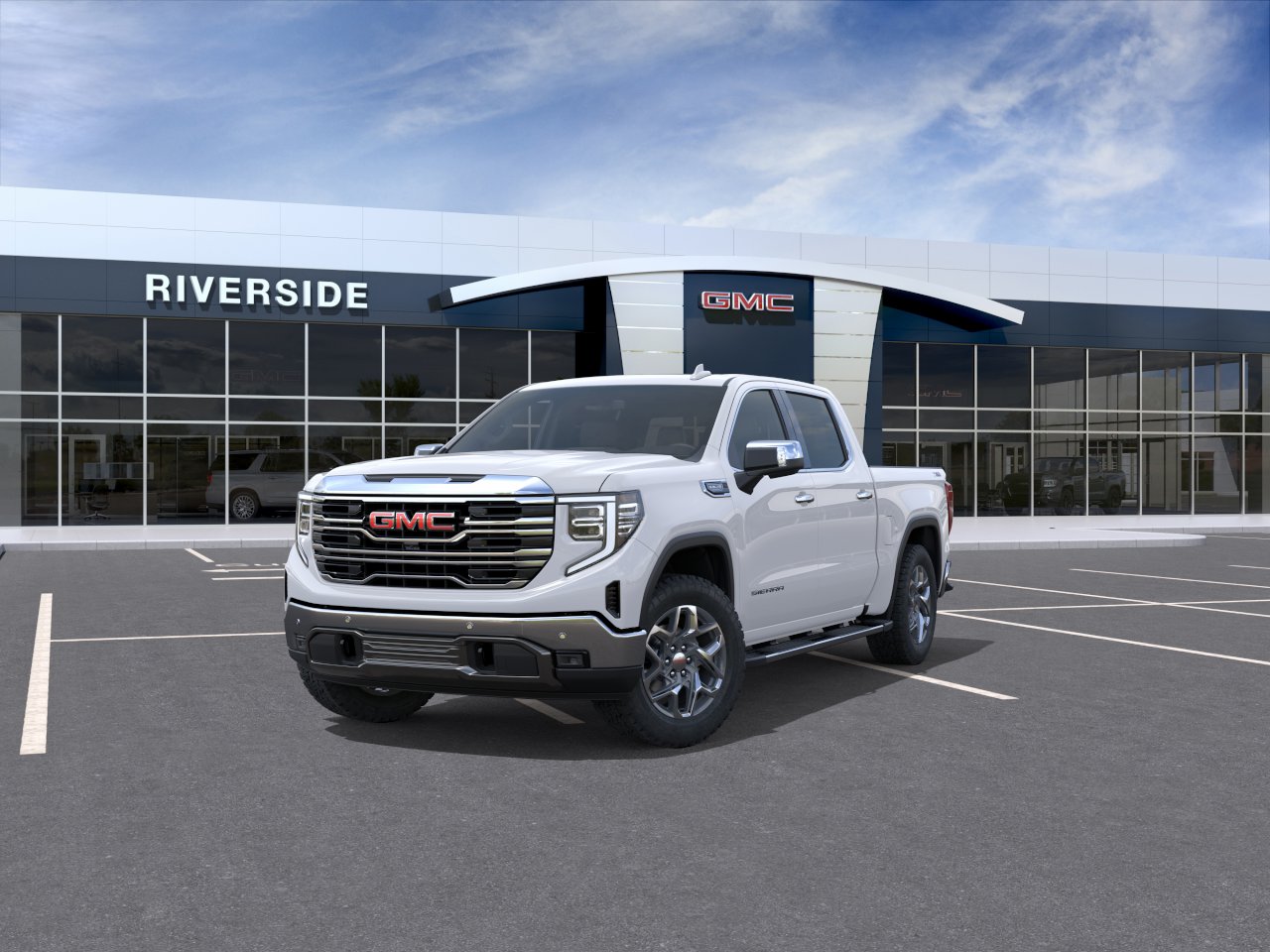 New 2026 Summit White GMC SLT image 8