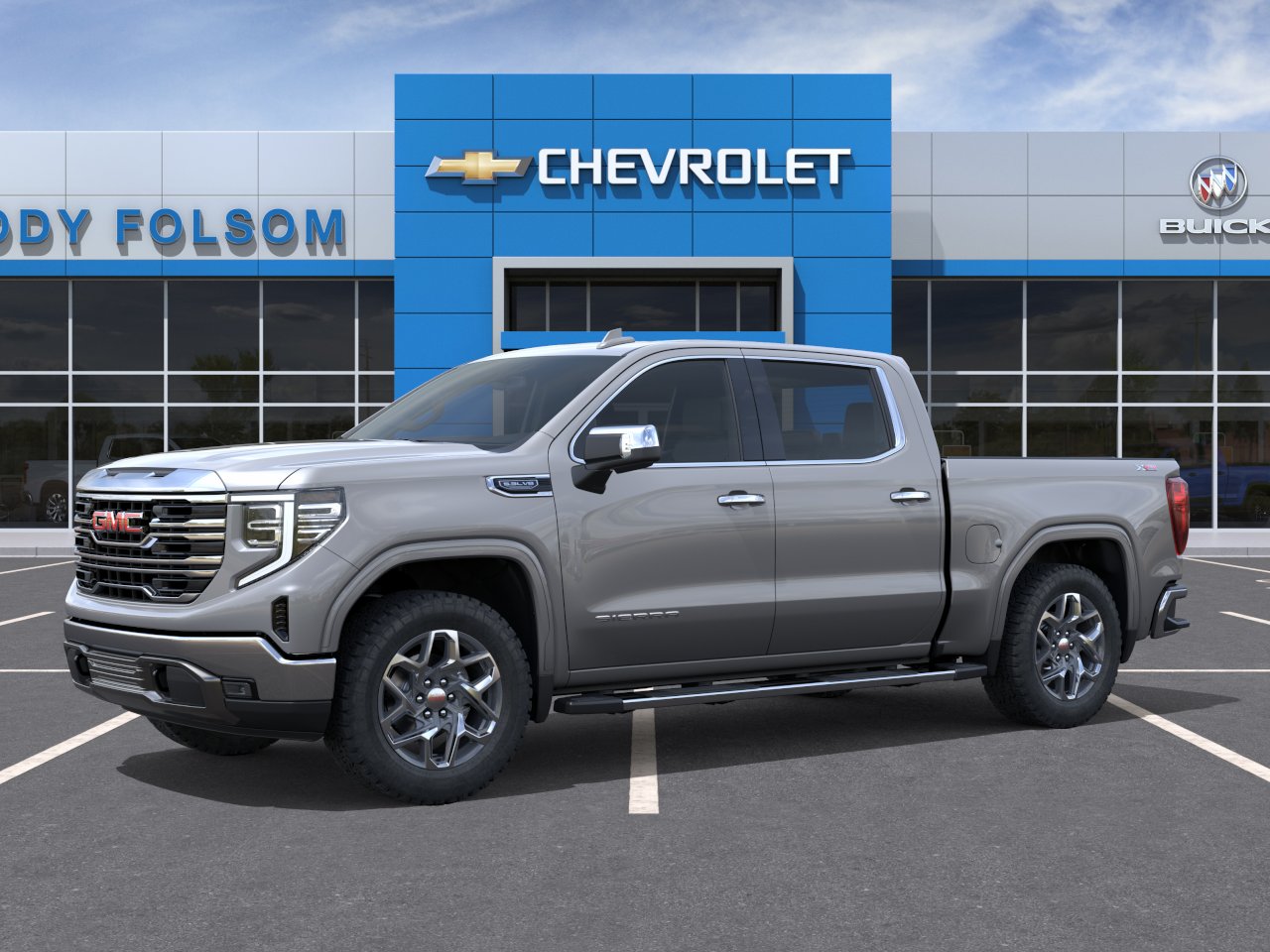 New 2026 Sterling Metallic GMC SLT image 2