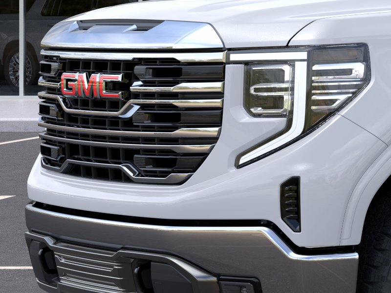 New 2026 Glacier White Tricoat GMC SLT image 13