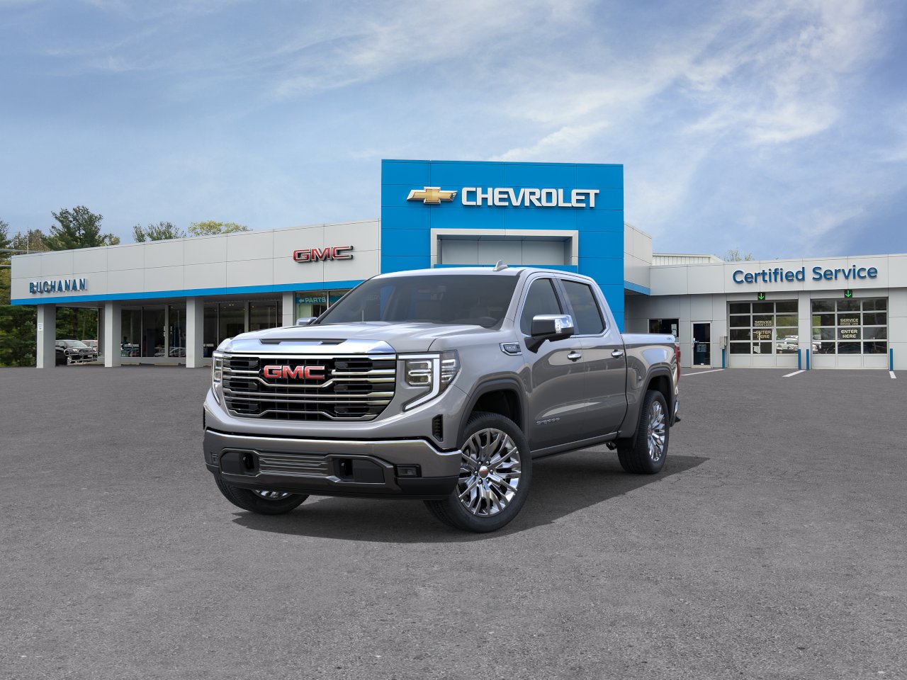 New 2026 Sterling Metallic GMC SLT image 32