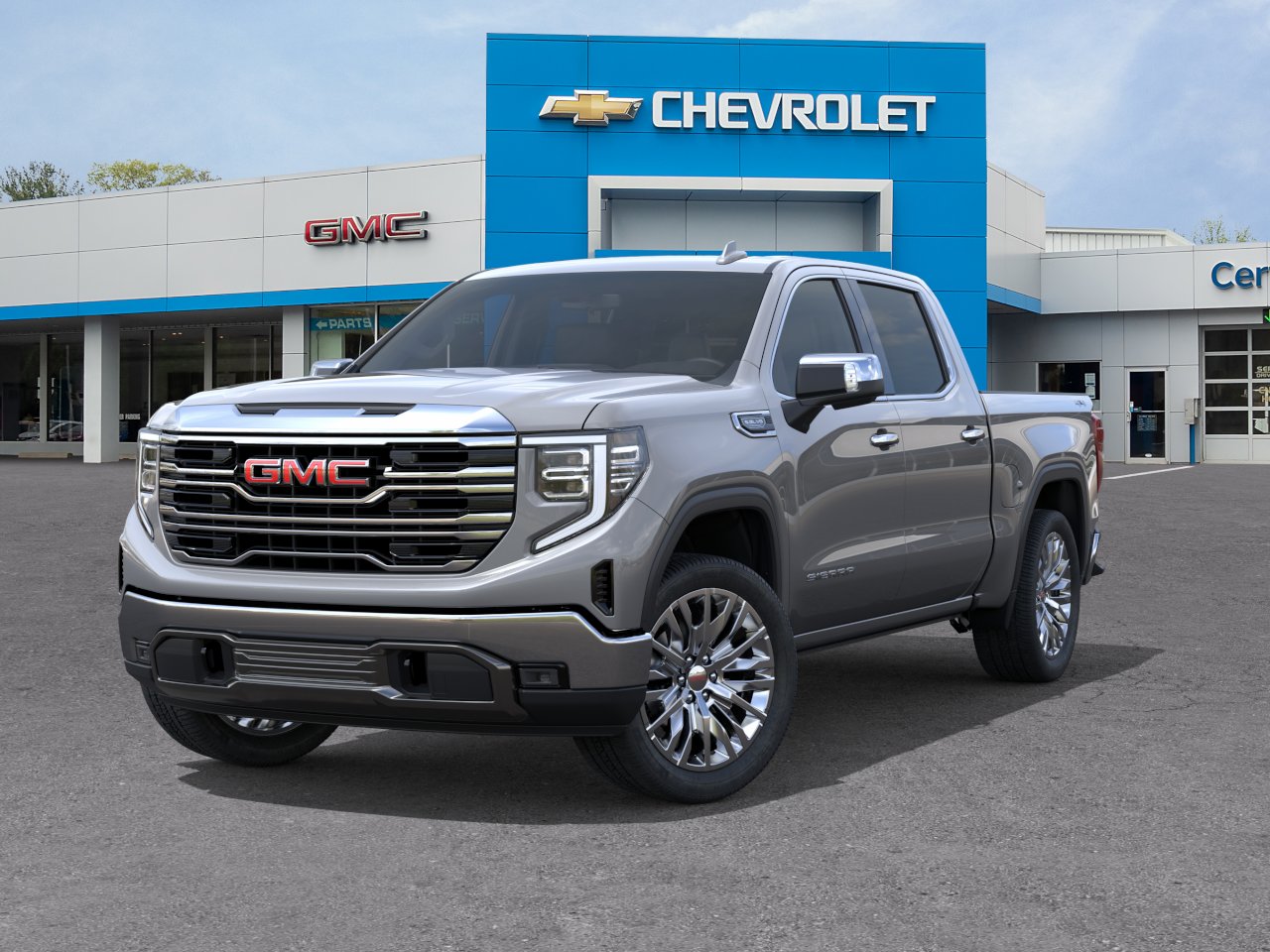 New 2026 Sterling Metallic GMC SLT image 30