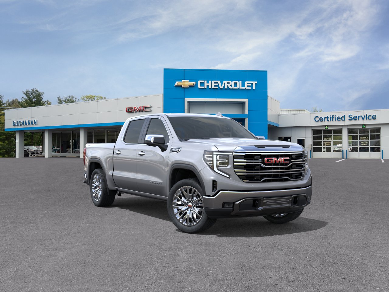 New 2026 Sterling Metallic GMC SLT image 25