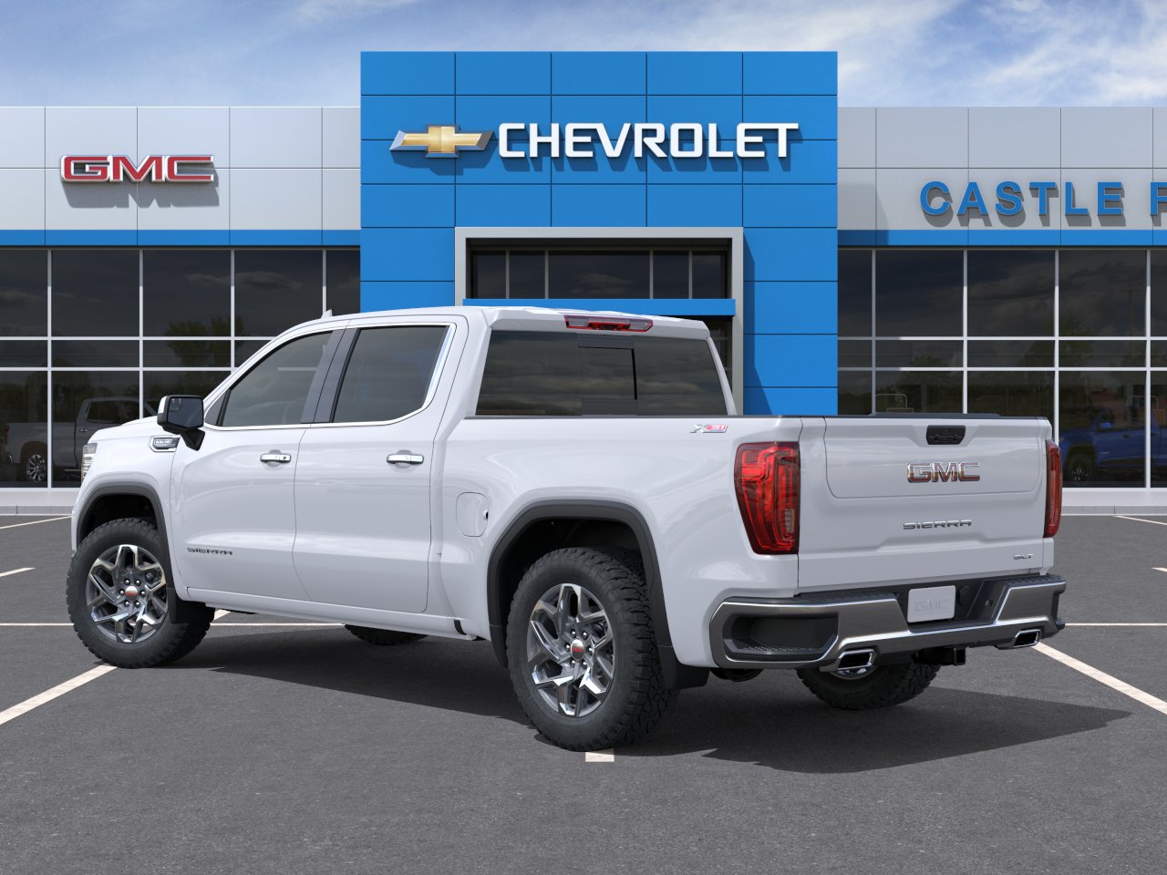 New 2026 Summit White GMC SLT image 36