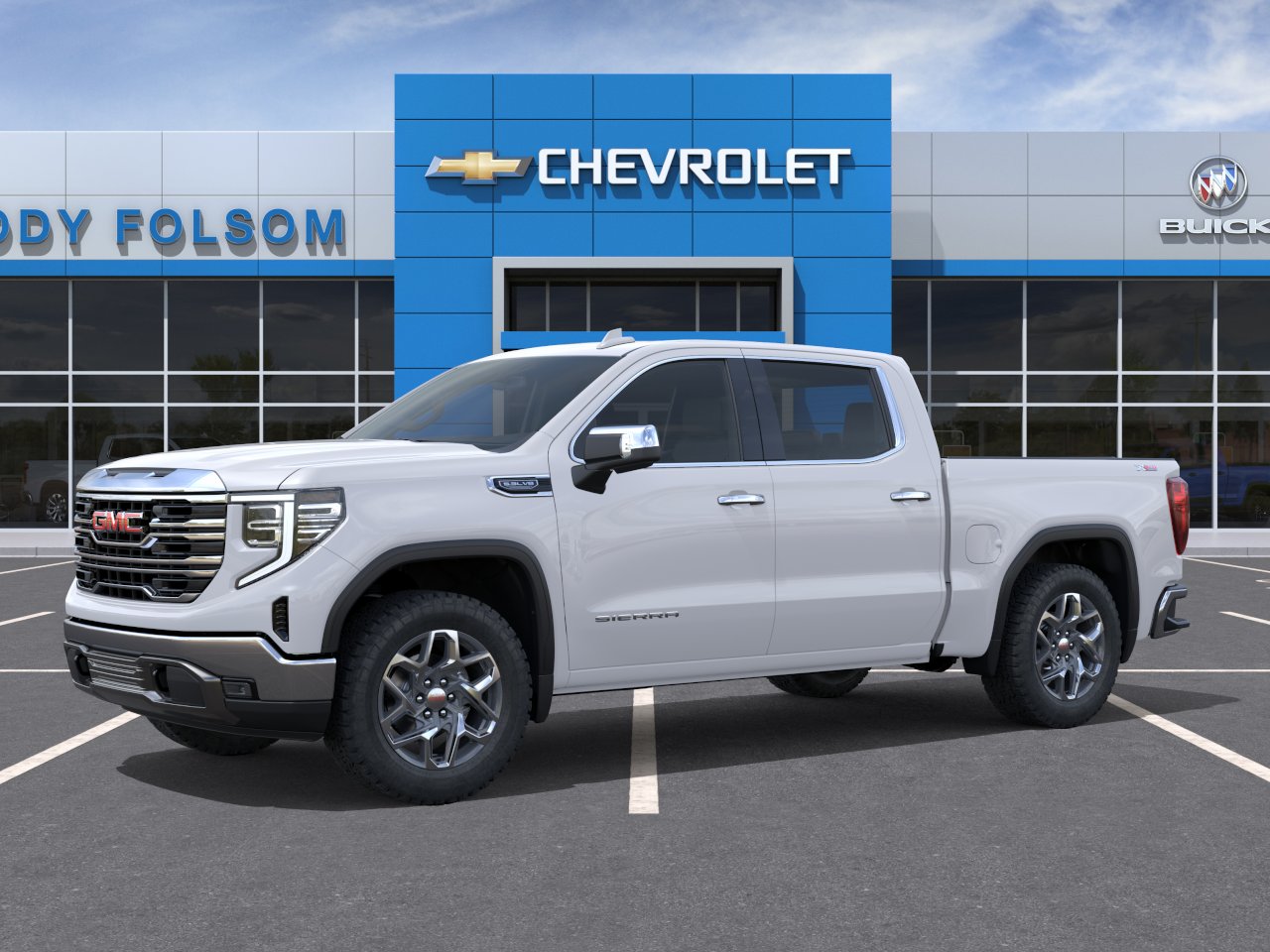 New 2026 Summit White GMC SLT image 22