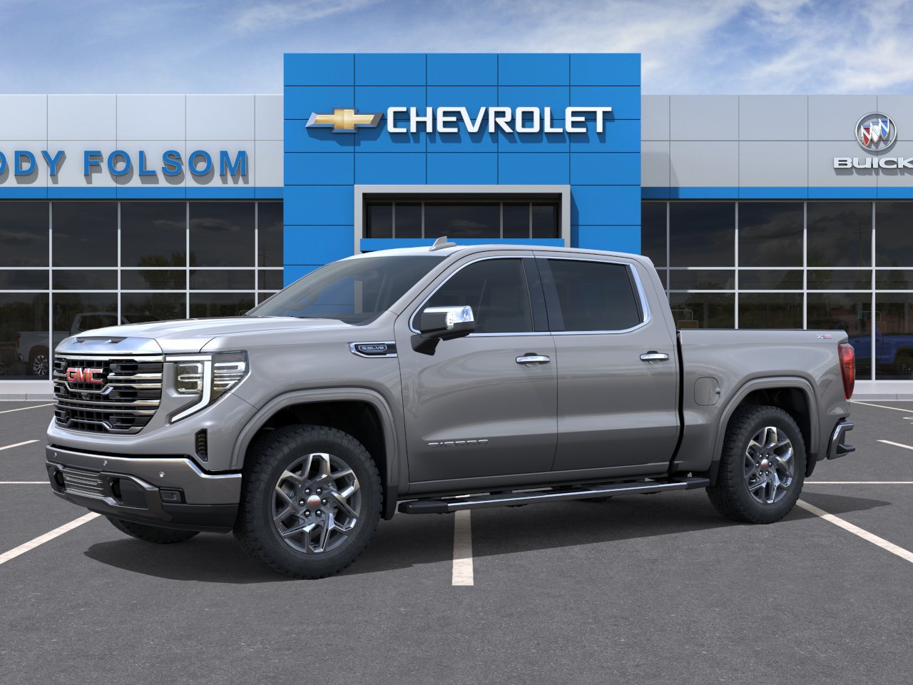 New 2026 Sterling Metallic GMC SLT image 2