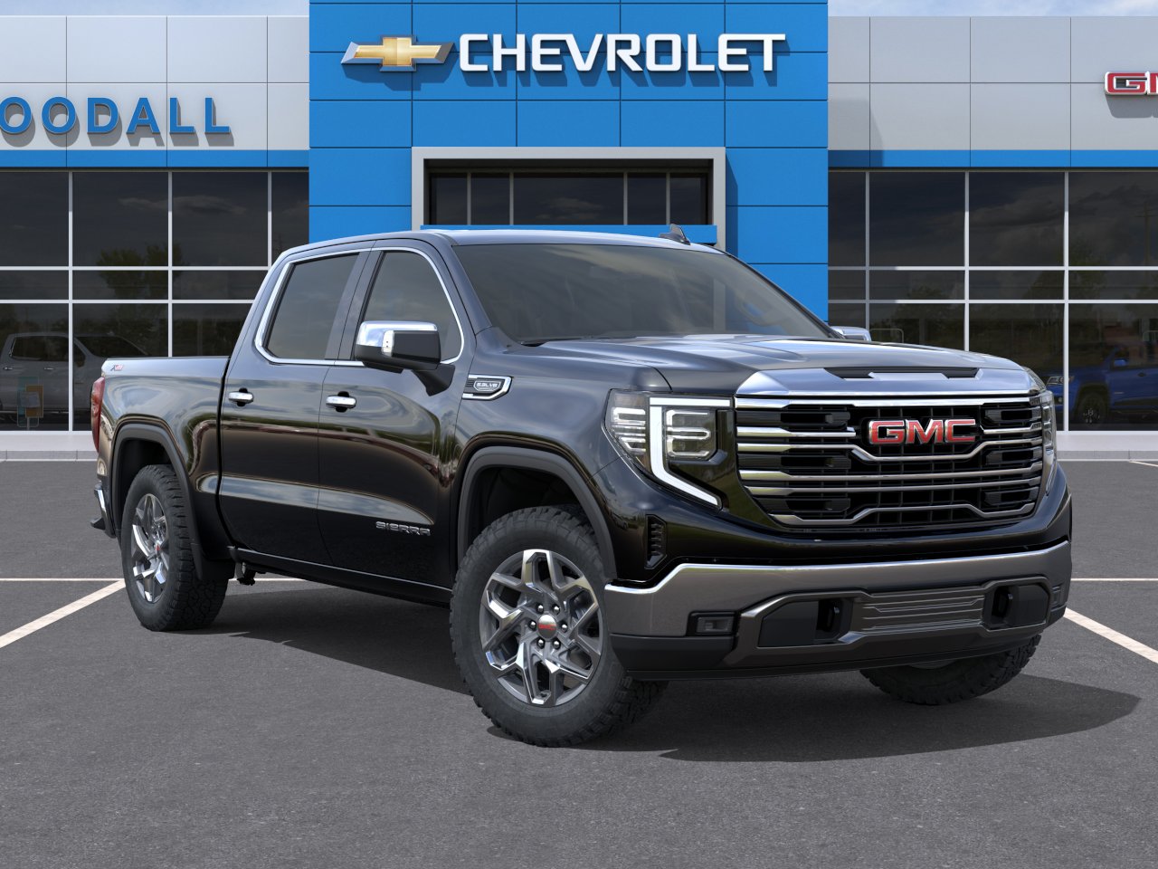 New 2026 Onyx Black GMC SLT image 7
