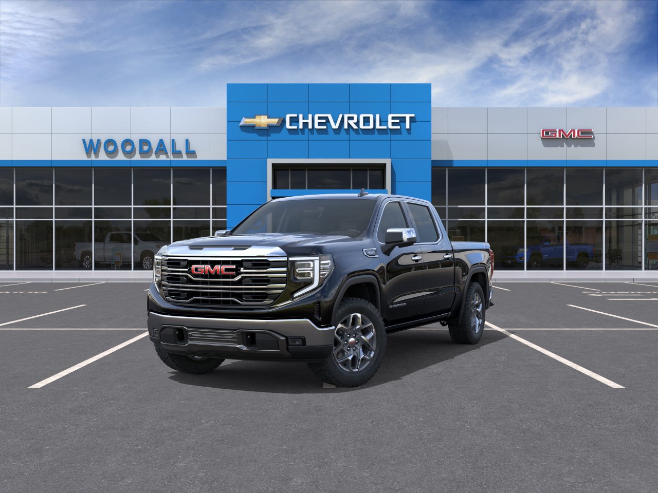 New 2026 Onyx Black GMC SLT image 8