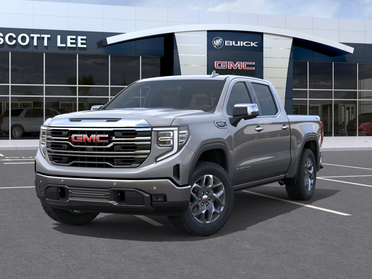 New 2026 Sterling Metallic GMC SLT image 6