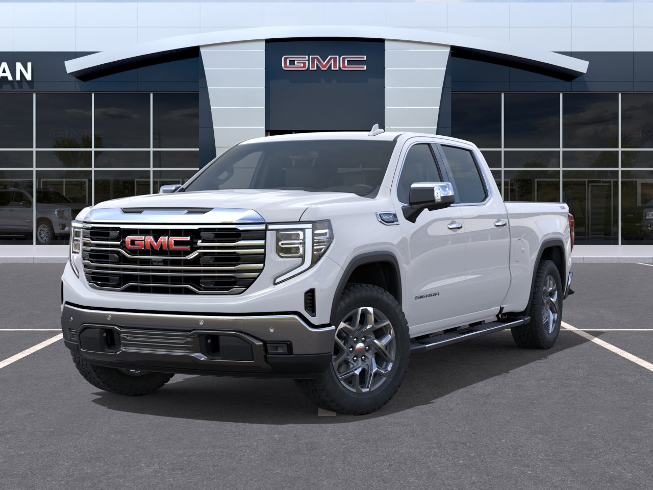 New 2026 Summit White GMC SLT image 6