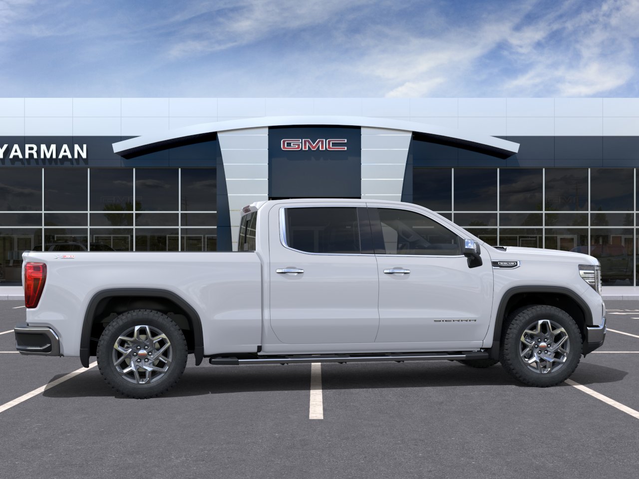 New 2026 Summit White GMC SLT image 5
