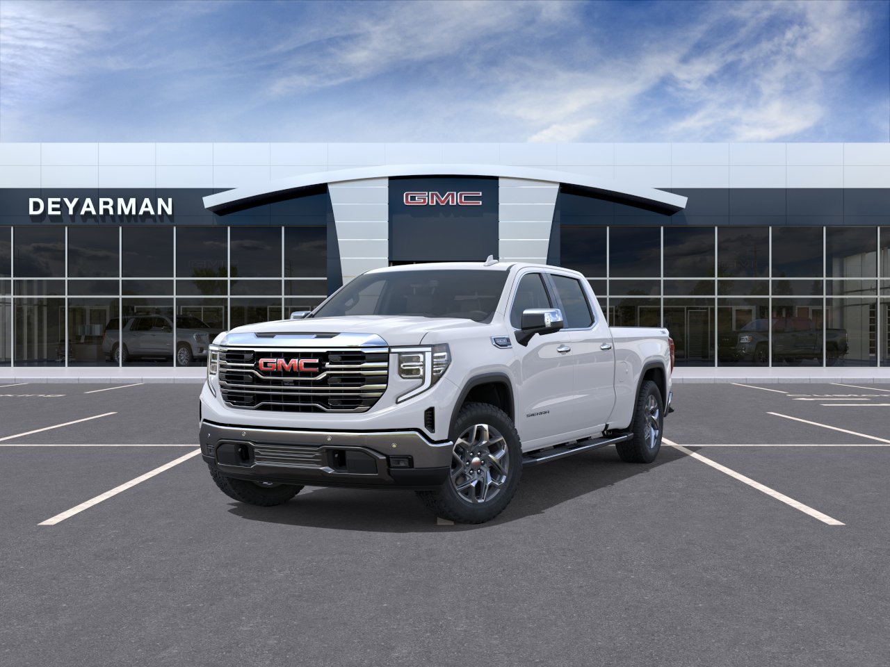 New 2026 Summit White GMC SLT image 8