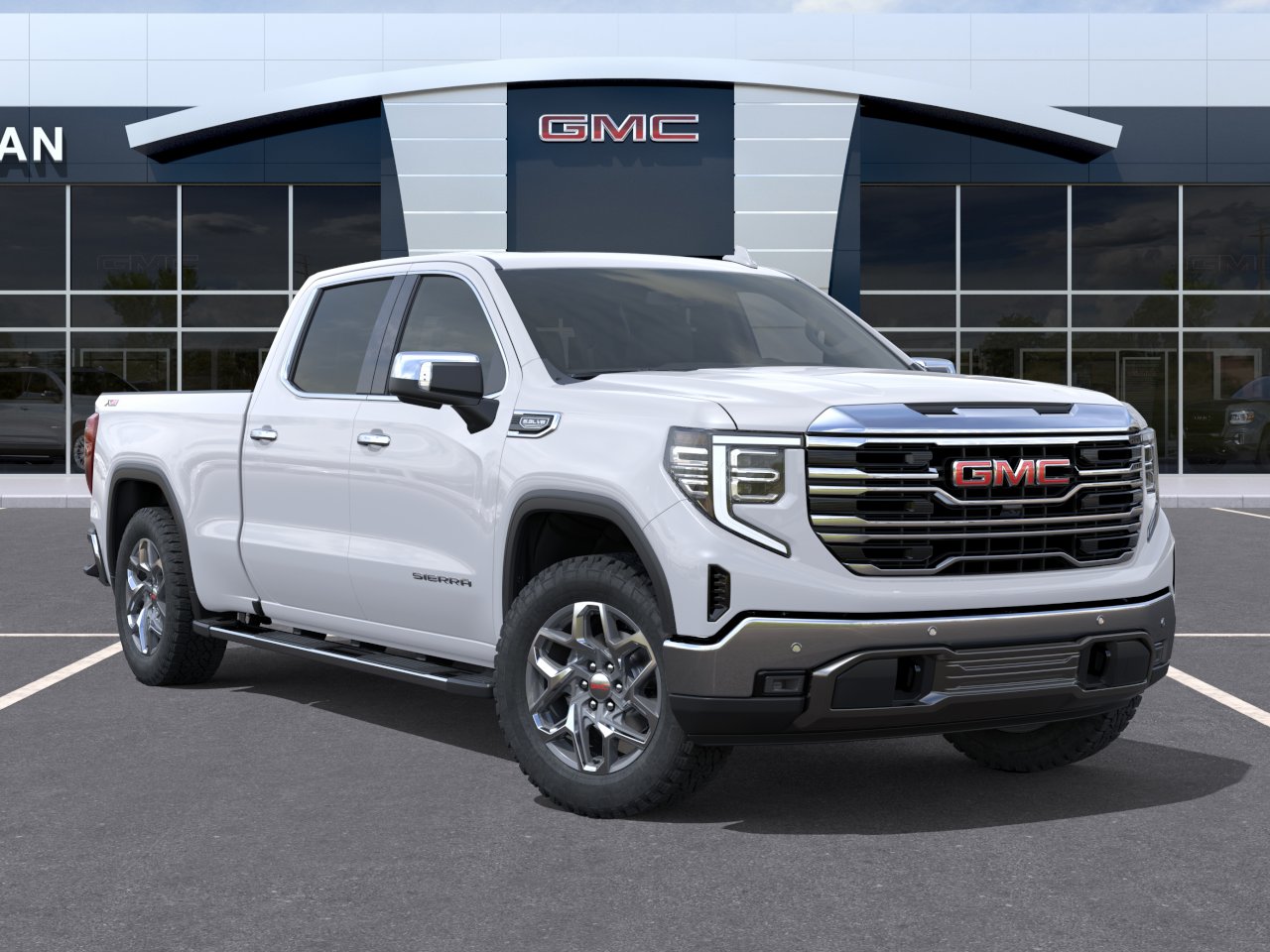 New 2026 Summit White GMC SLT image 7