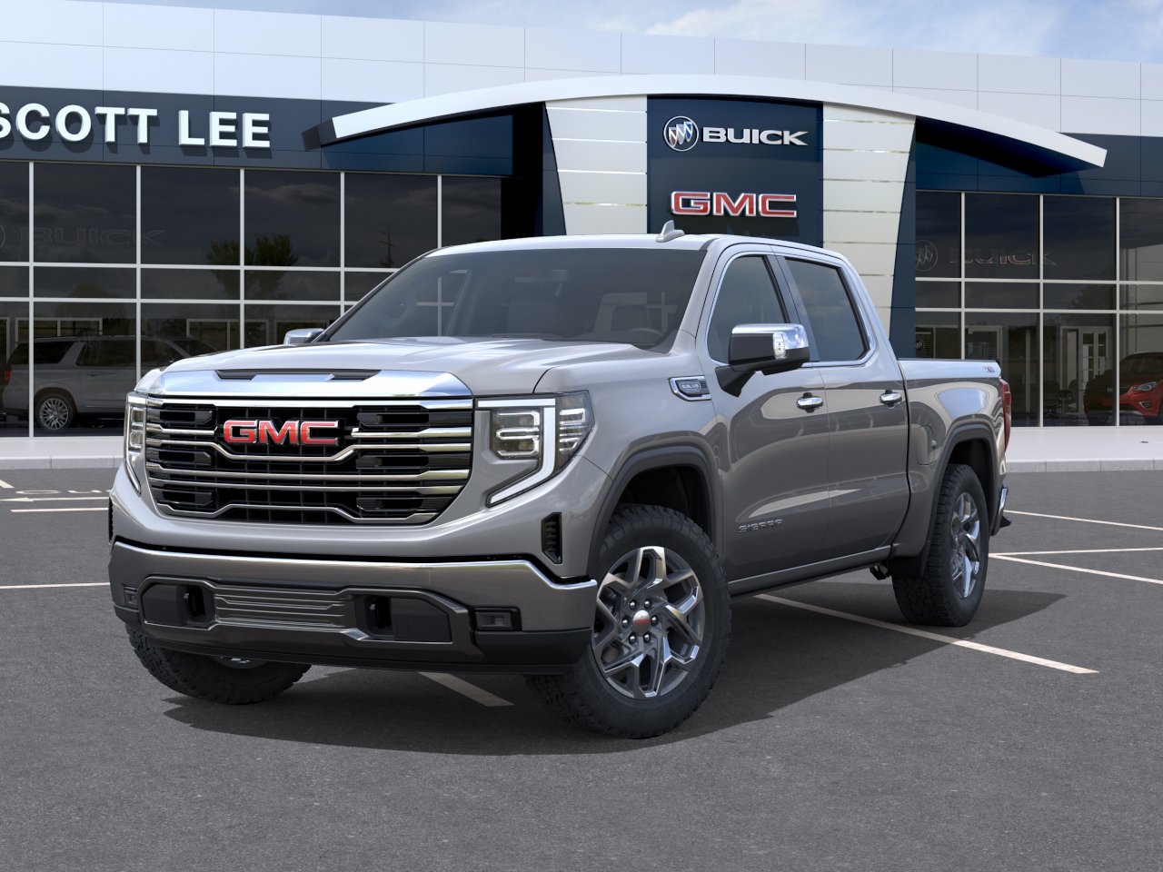 New 2026 Sterling Metallic GMC SLT image 6