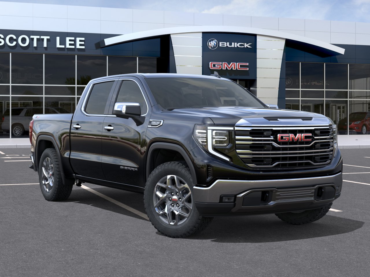 New 2026 Onyx Black GMC SLT image 7