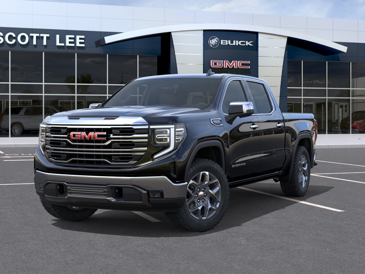 New 2026 Onyx Black GMC SLT image 6