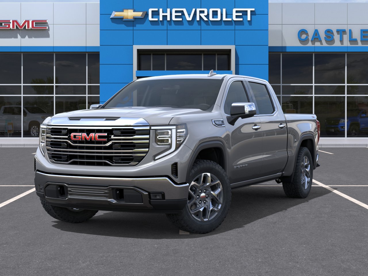 New 2026 Sterling Metallic GMC SLT image 35