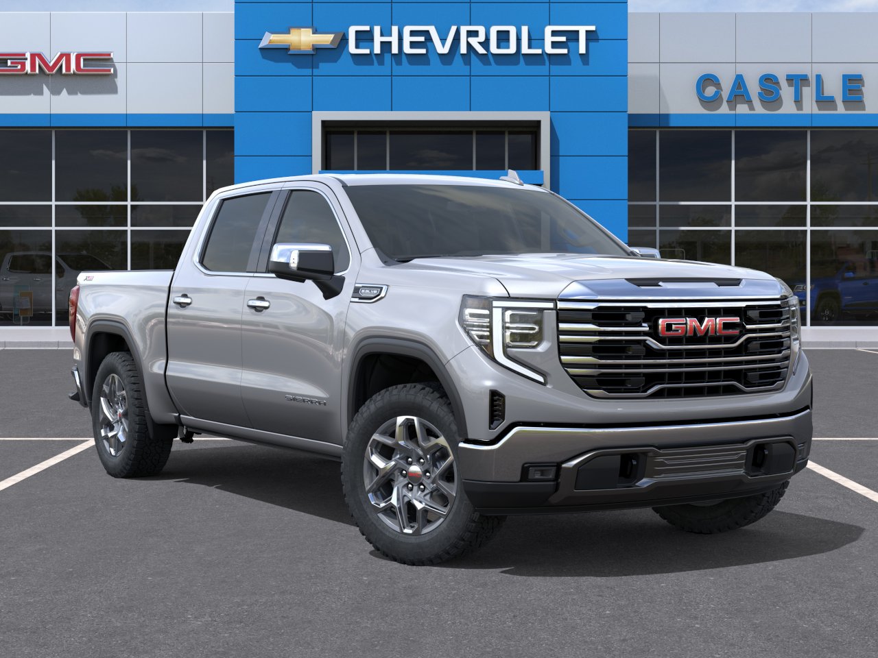New 2026 Sterling Metallic GMC SLT image 36