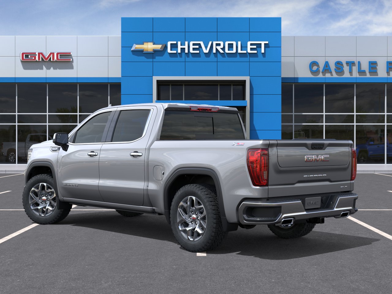 New 2026 Sterling Metallic GMC SLT image 32