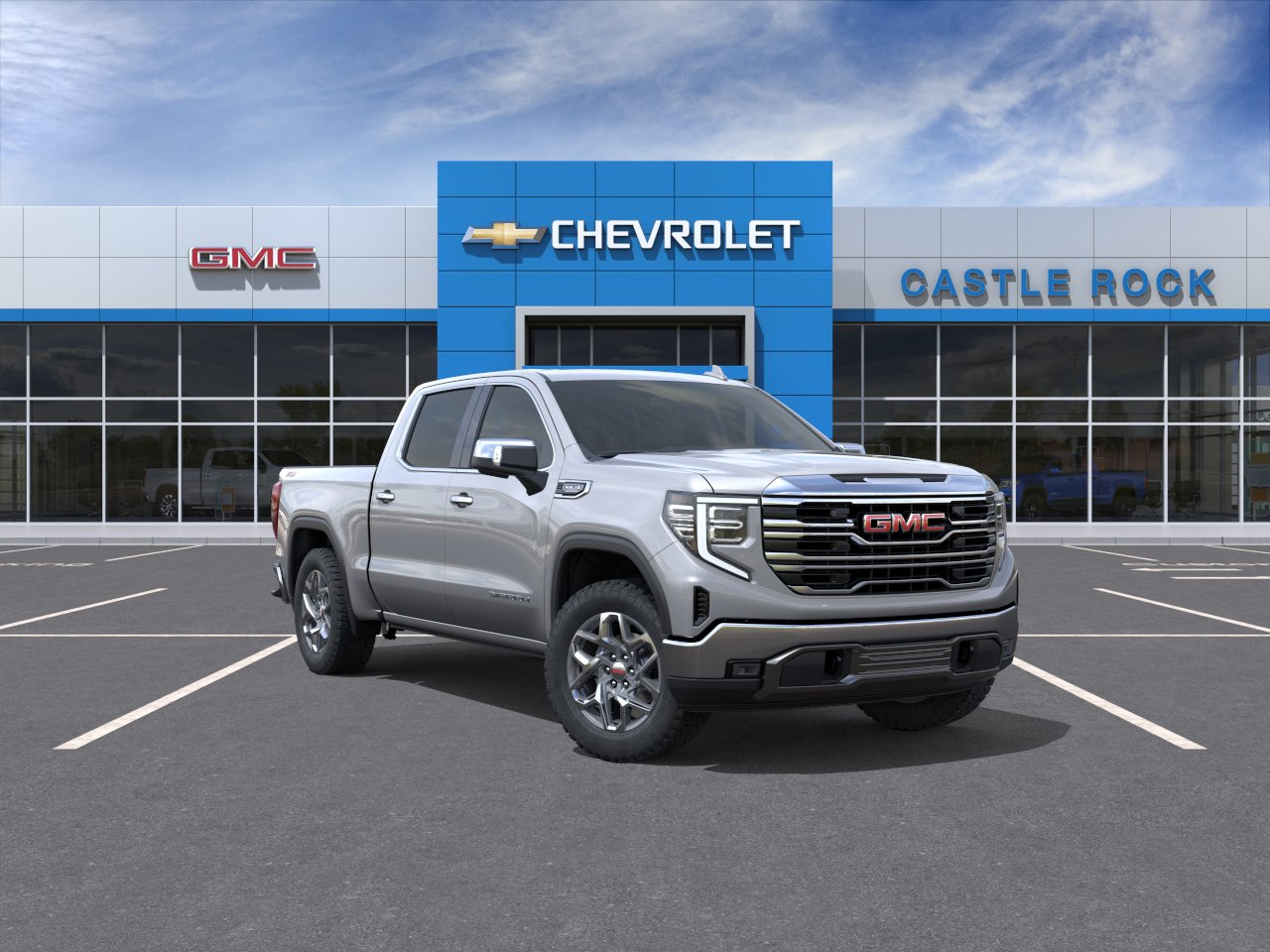New 2026 Sterling Metallic GMC SLT image 30