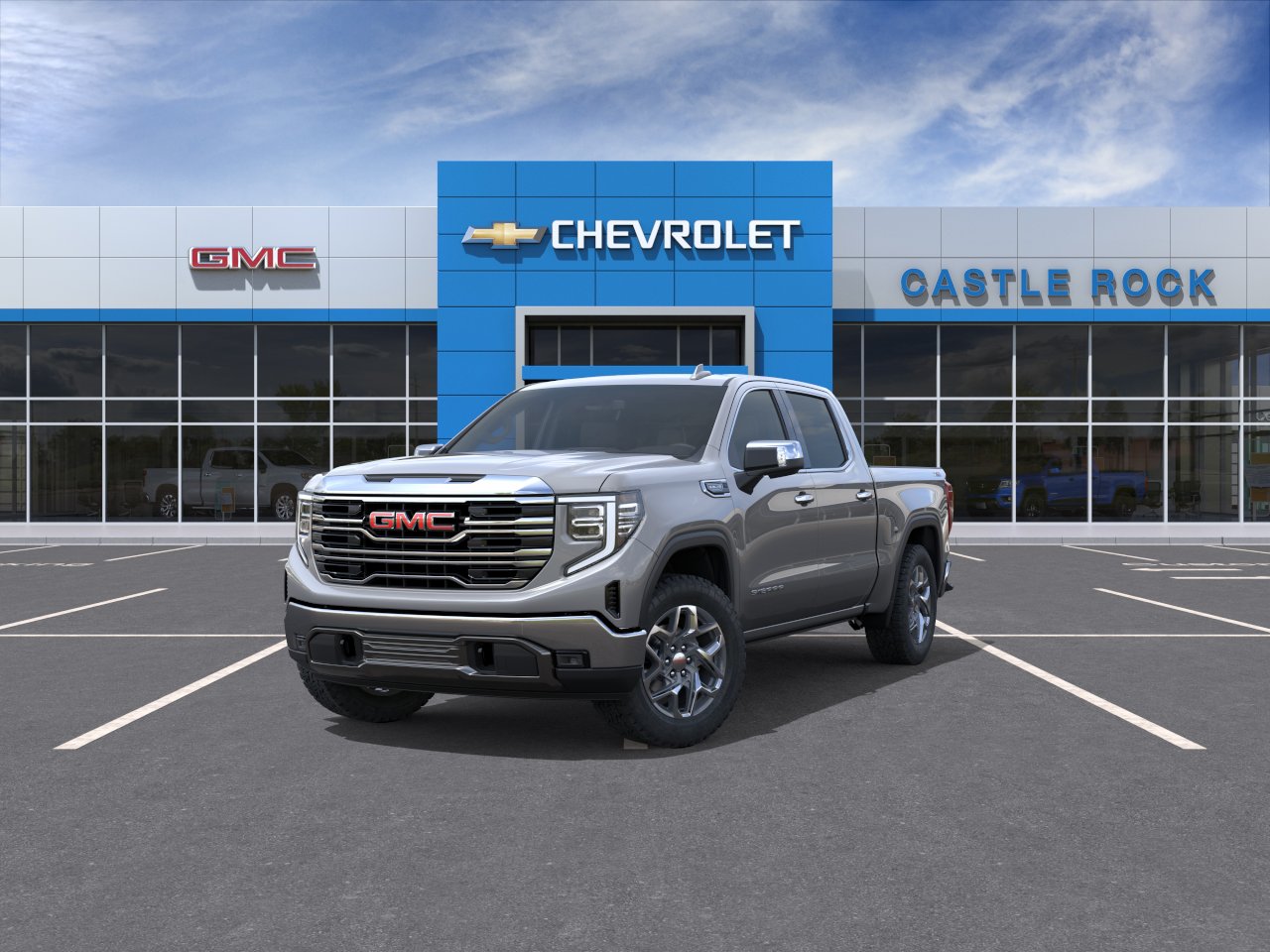 New 2026 Sterling Metallic GMC SLT image 37