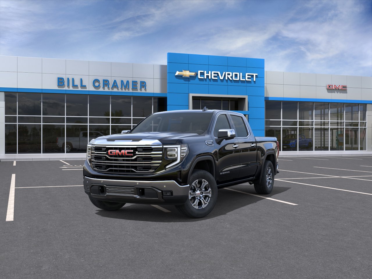 New 2026 Onyx Black GMC SLT image 32