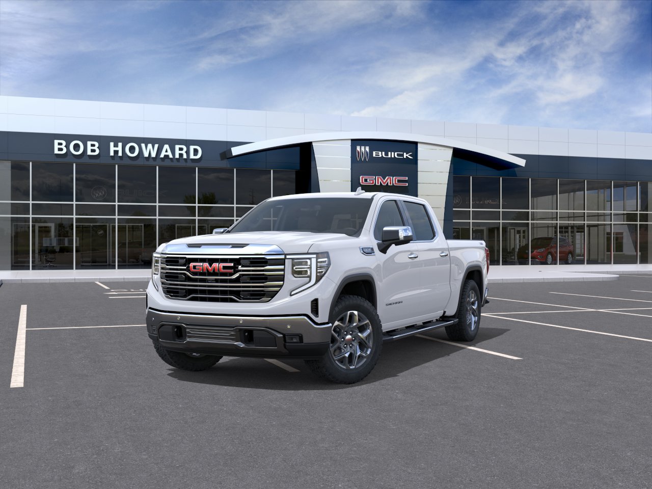 New 2026 Summit White GMC SLT image 32