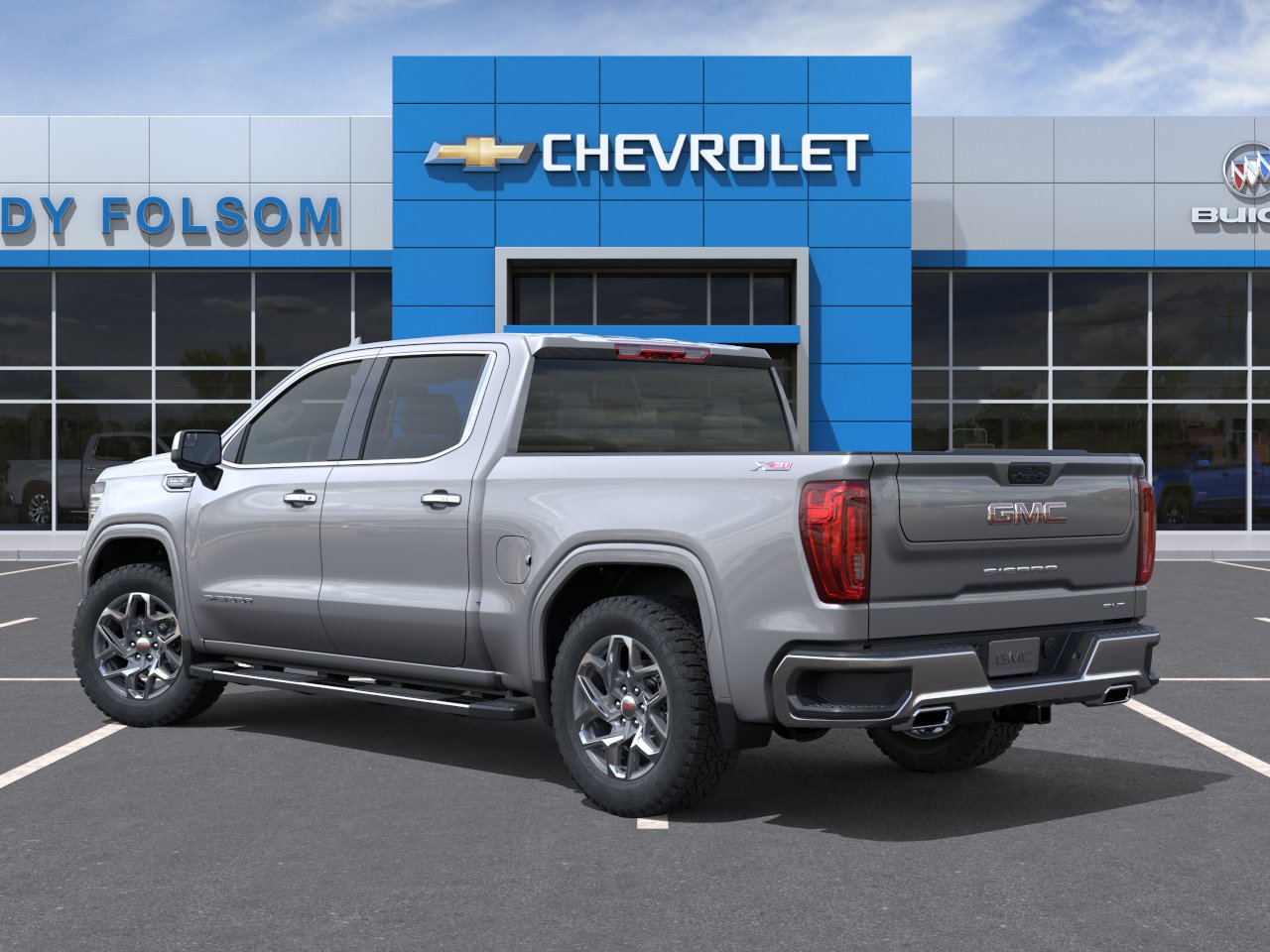 New 2026 Sterling Metallic GMC SLT image 3