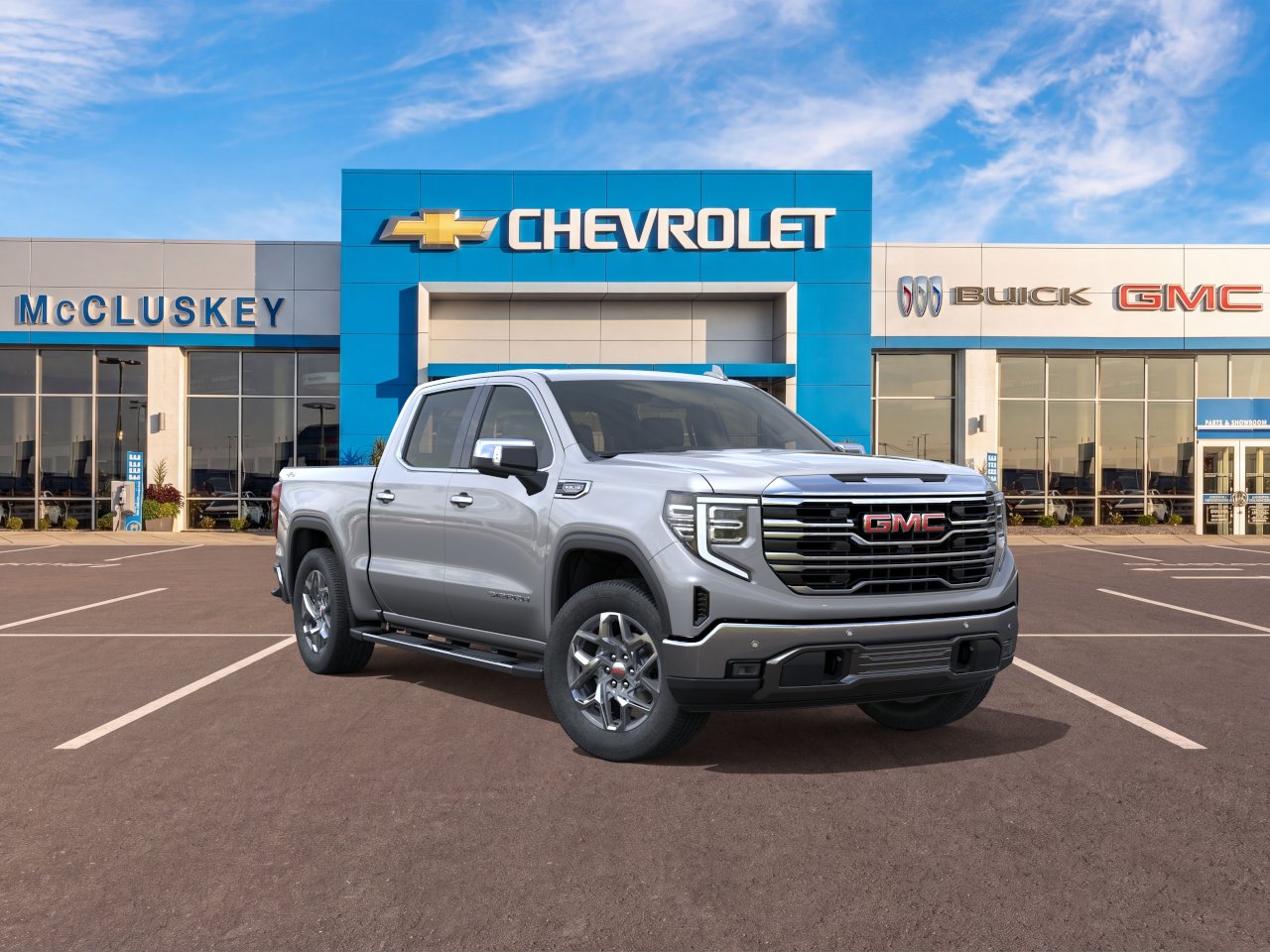 New 2026 Sterling Metallic GMC SLT image 25