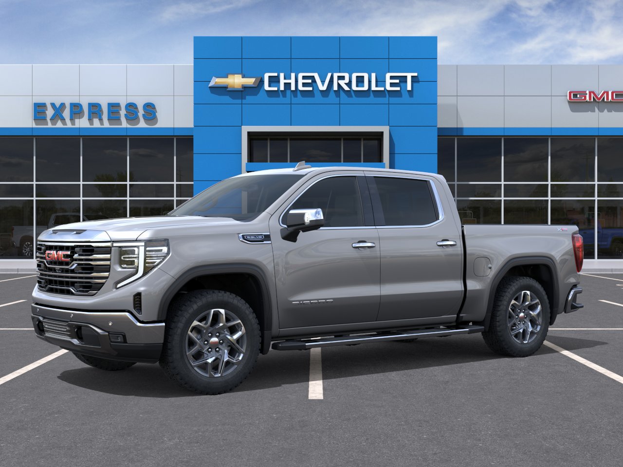 New 2026 Sterling Metallic GMC SLT image 2