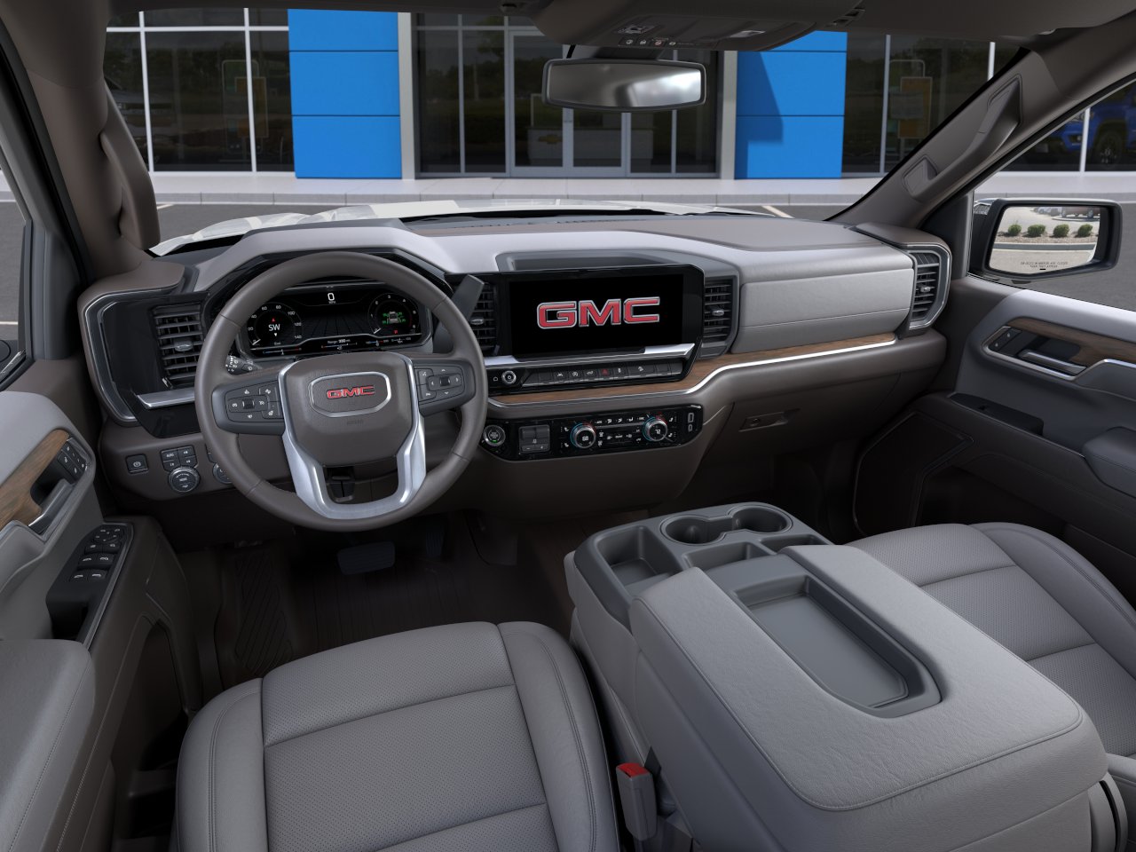 New 2026 Glacier White Tricoat GMC SLT image 30