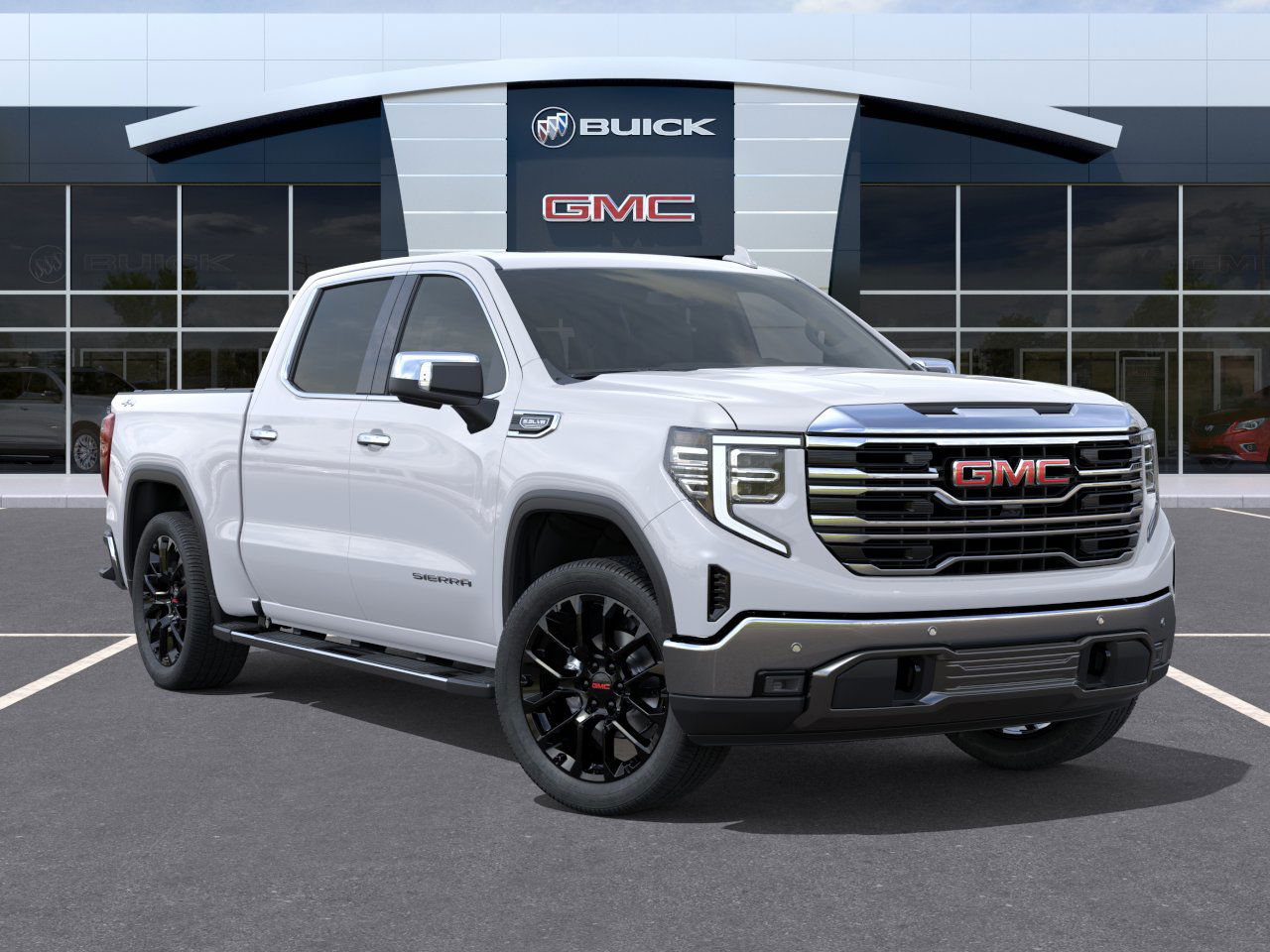 New 2026 Summit White GMC SLT image 40