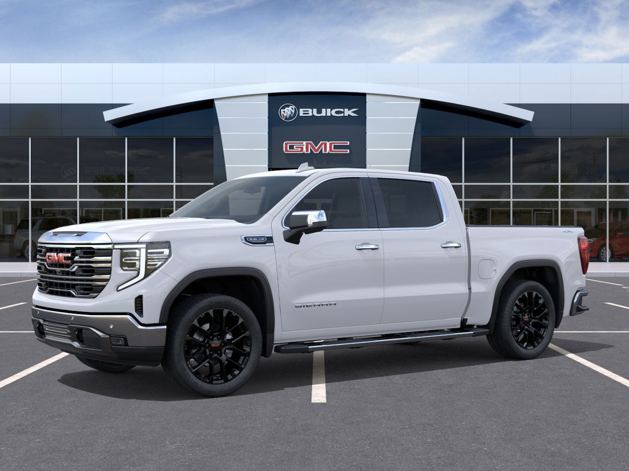 New 2026 Summit White GMC SLT image 35