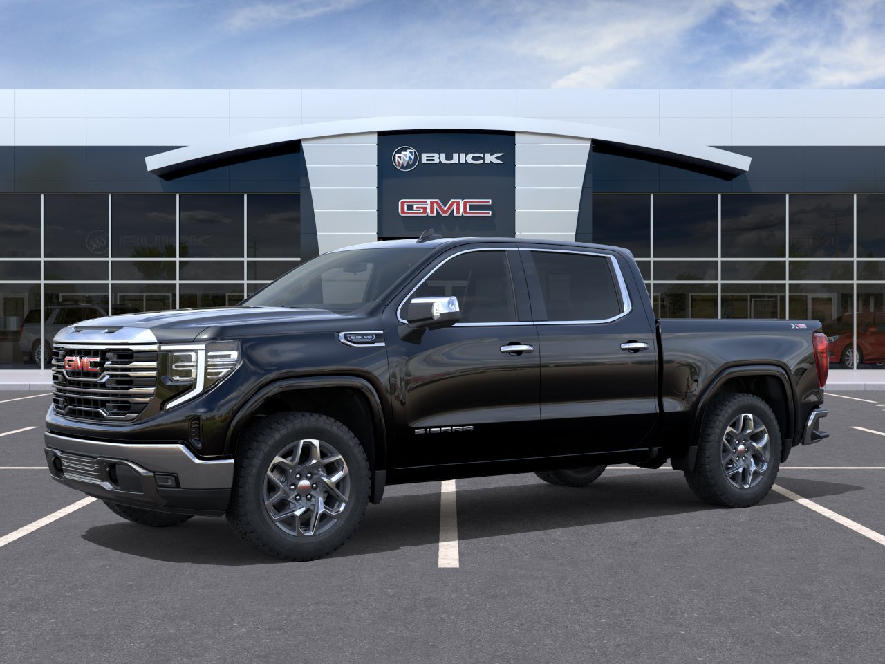 New 2026 Onyx Black GMC SLT image 2
