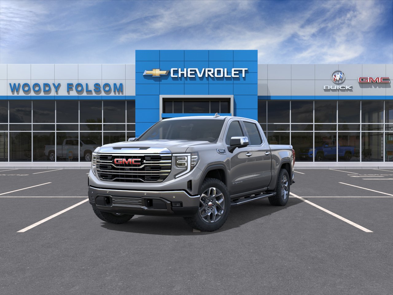 New 2026 Sterling Metallic GMC SLT image 25