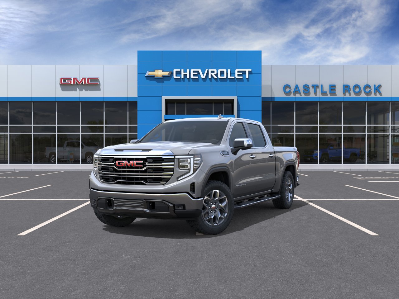 New 2026 Sterling Metallic GMC SLT image 36