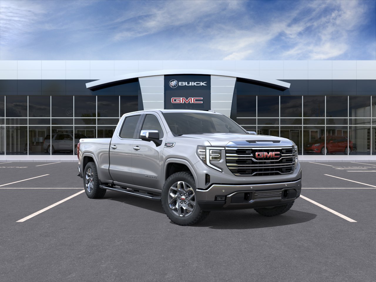 New 2026 Sterling Metallic GMC SLT image 25