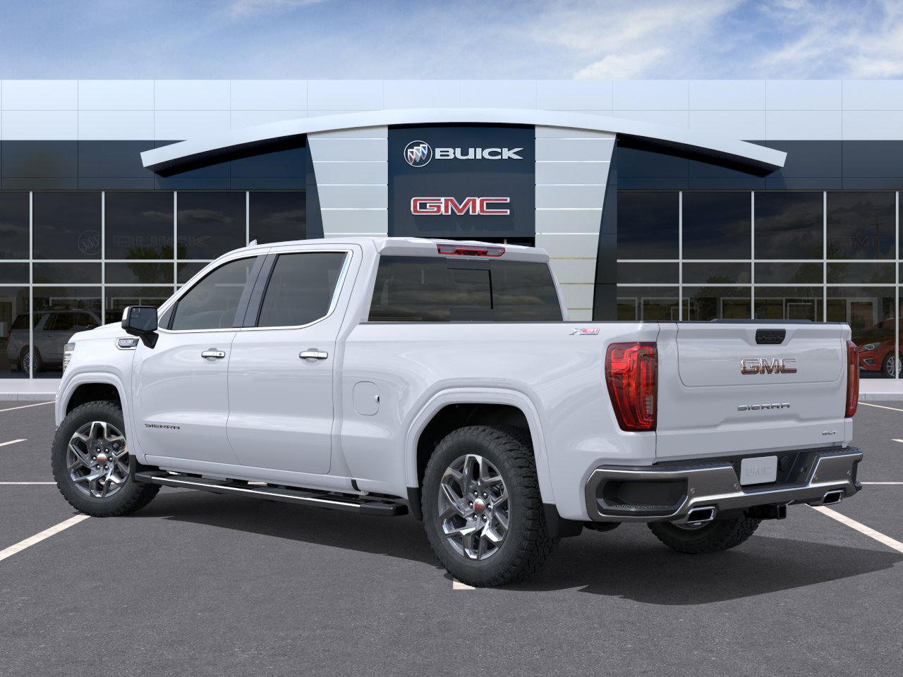 New 2026 Glacier White Tricoat GMC SLT image 27