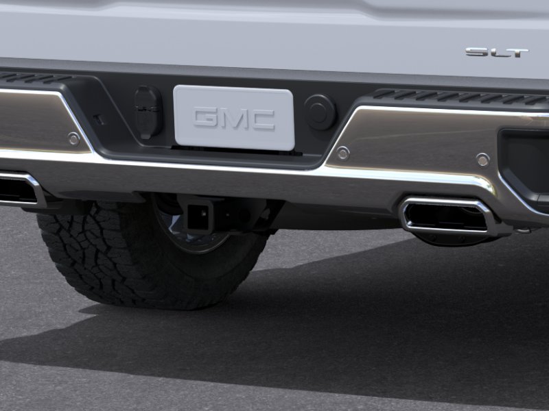New 2026 Glacier White Tricoat GMC SLT image 38