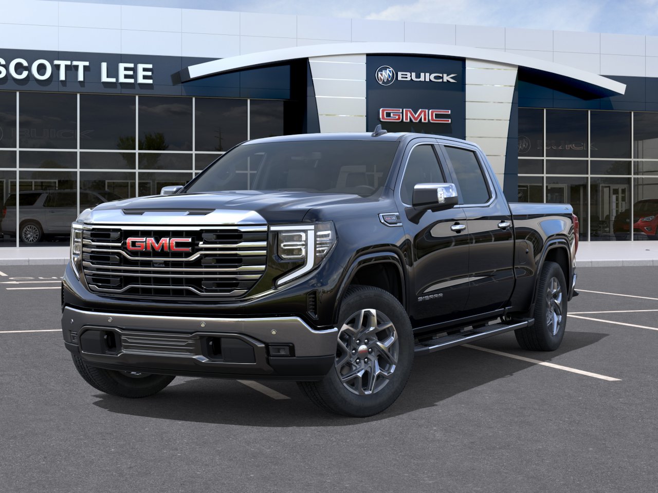 New 2026 Onyx Black GMC SLT image 6