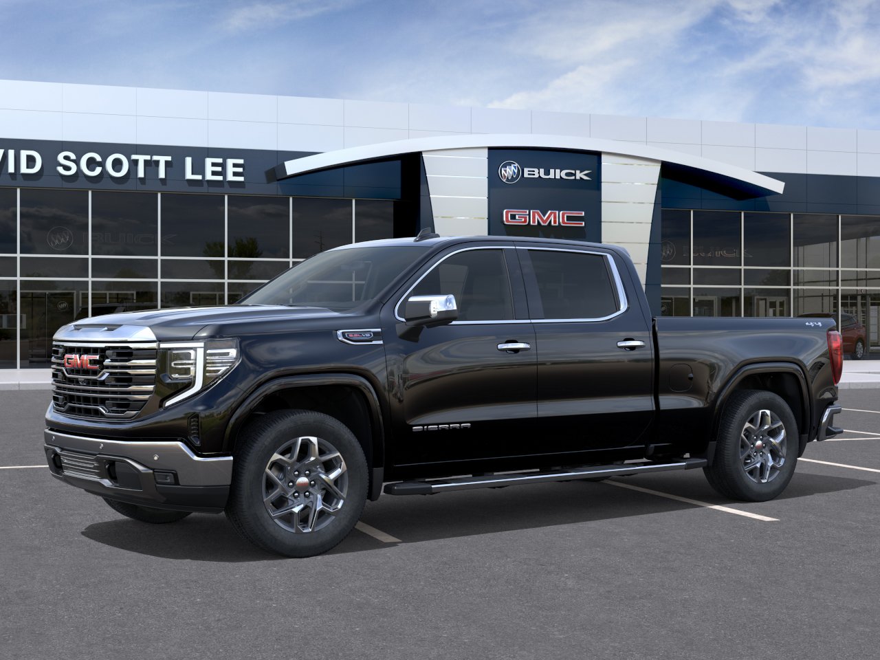 New 2026 Onyx Black GMC SLT image 2