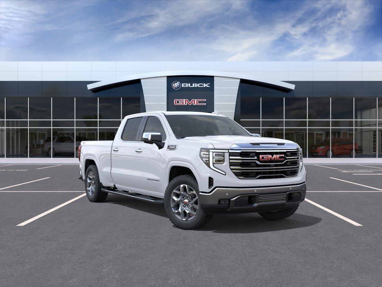 New 2026 Summit White GMC SLT image 25