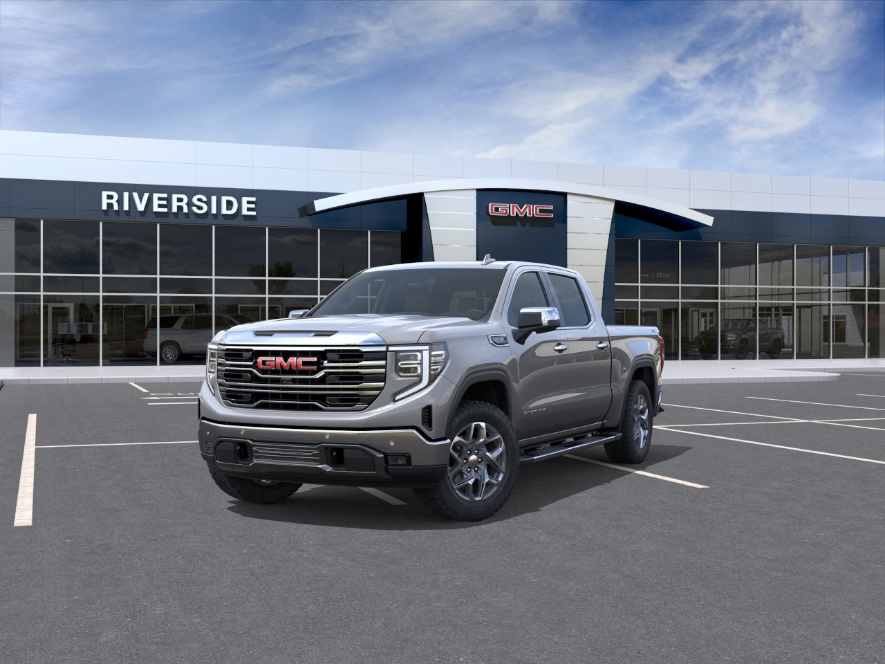 New 2026 Sterling Metallic GMC SLT image 8
