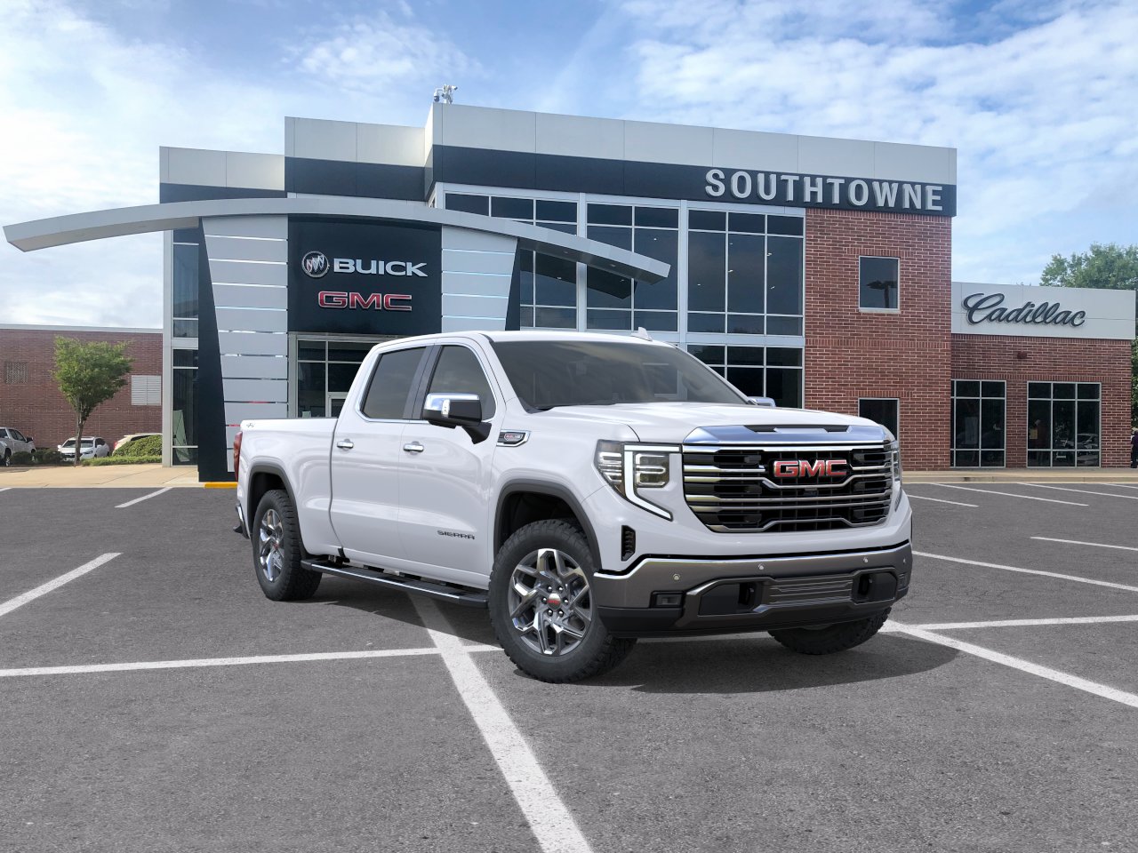 New 2026 Summit White GMC SLT image 25